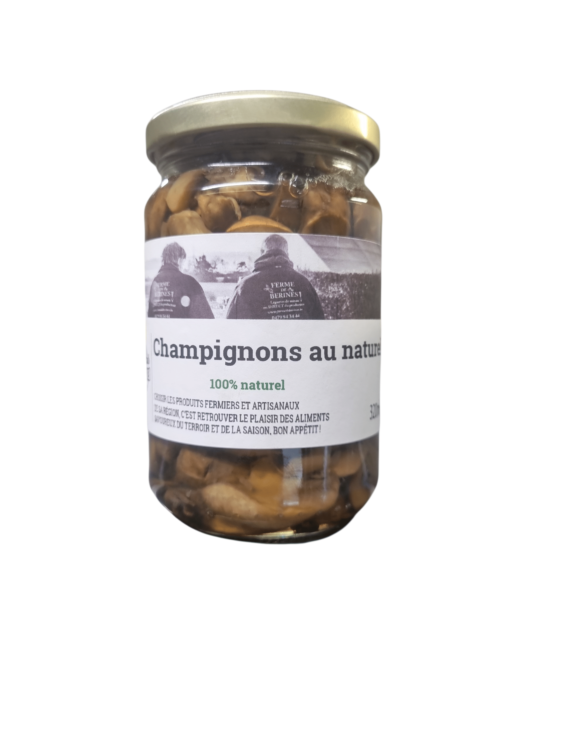 Champignons au naturel