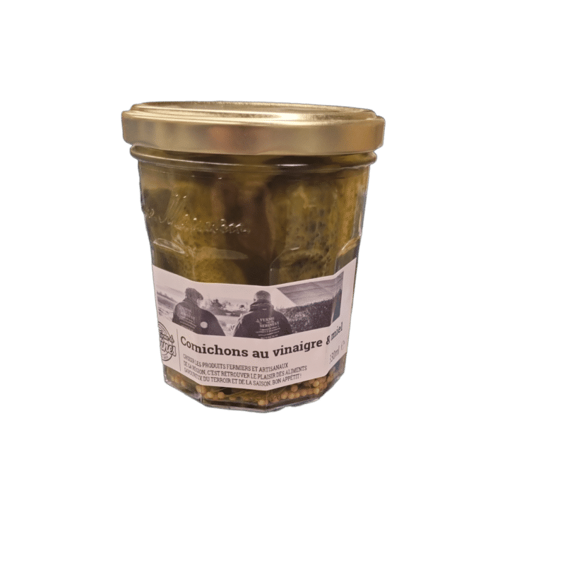 Cornichon entier (petit) au vinaigre & miel