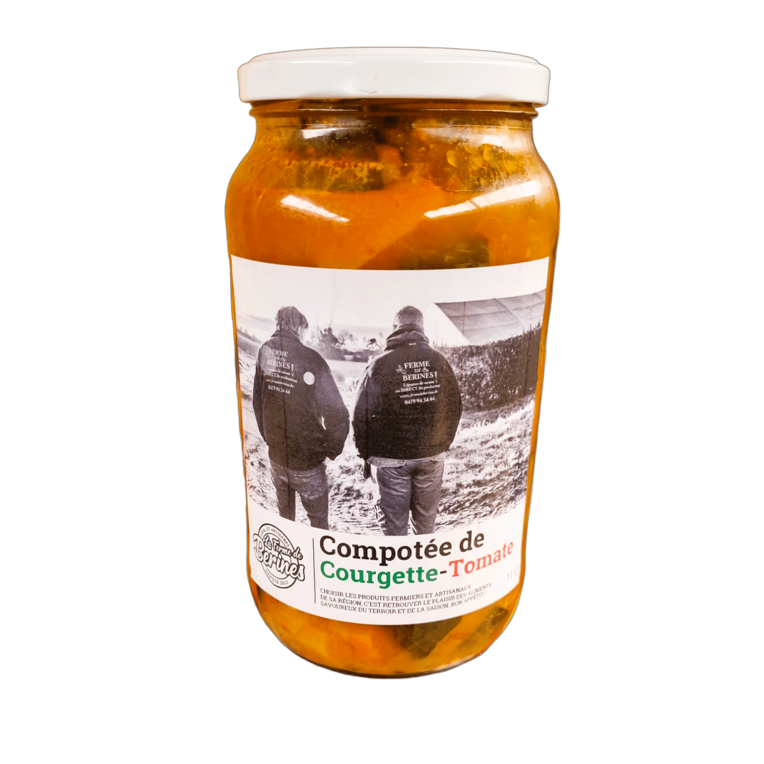 Compotée de courgette-tomate