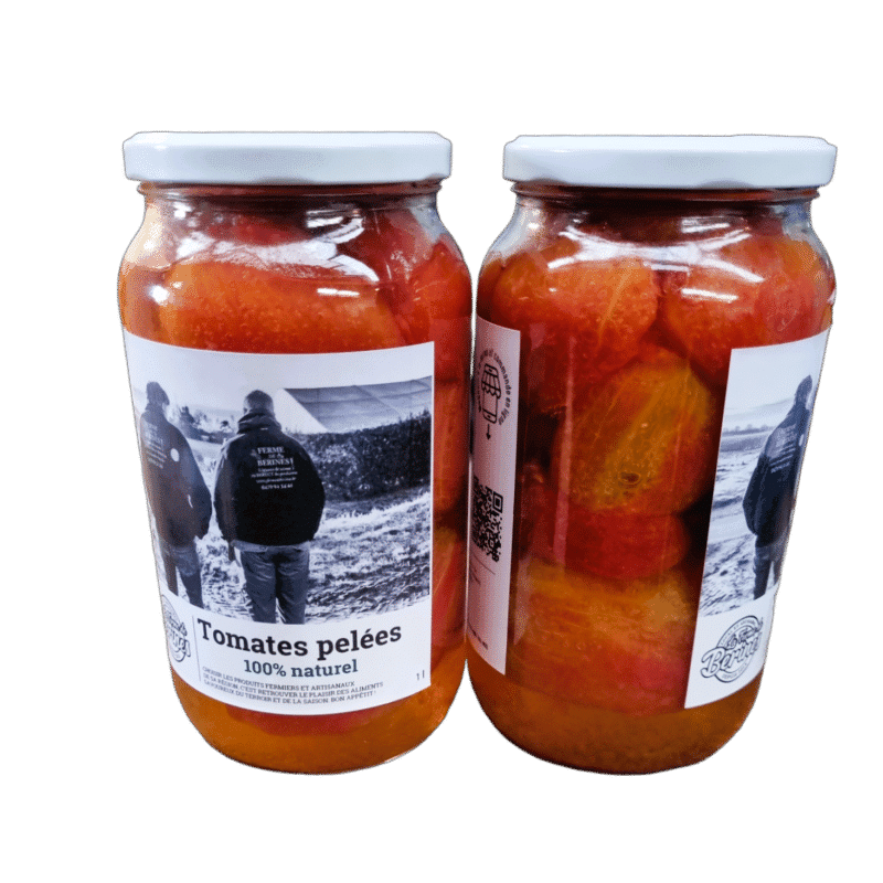 Tomates pelées