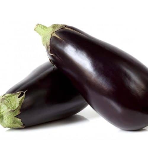 Aubergines violettes