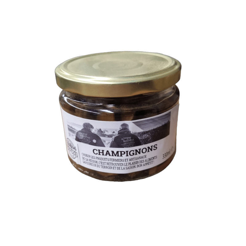 Champignons stérilisés