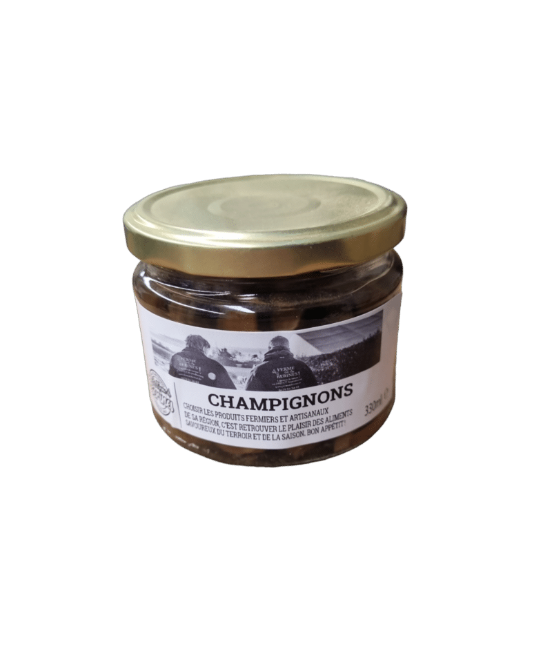 Champignons stérilisés