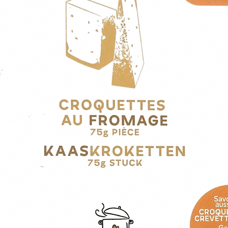 Croquette de fromage /4pcs