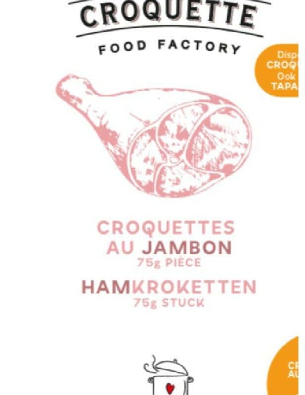 Croquette de jambon /4pcs
