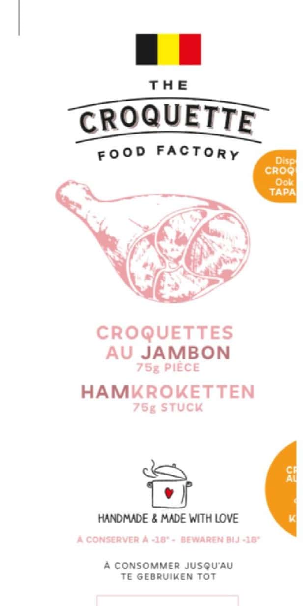Croquette de jambon /4pcs