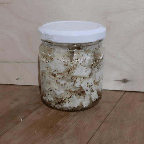 Fromage de vaches type "feta"