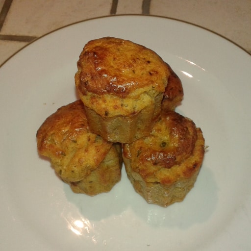 Cake olive tomate séchées individuel