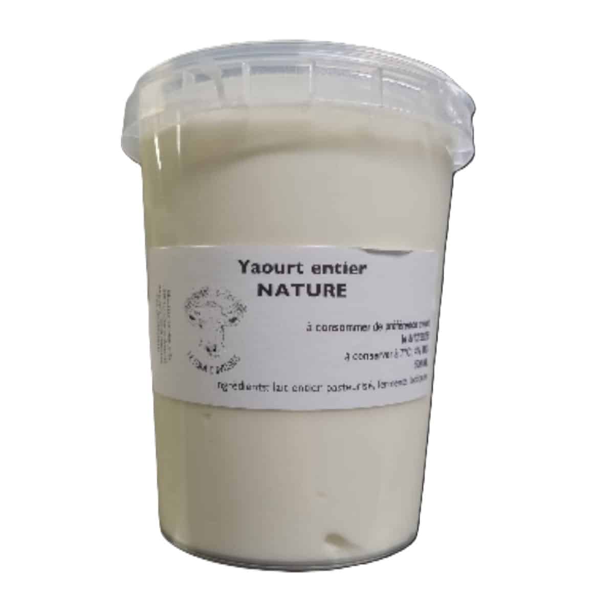 Yaourts de vache Ferme d'Avelines Nature