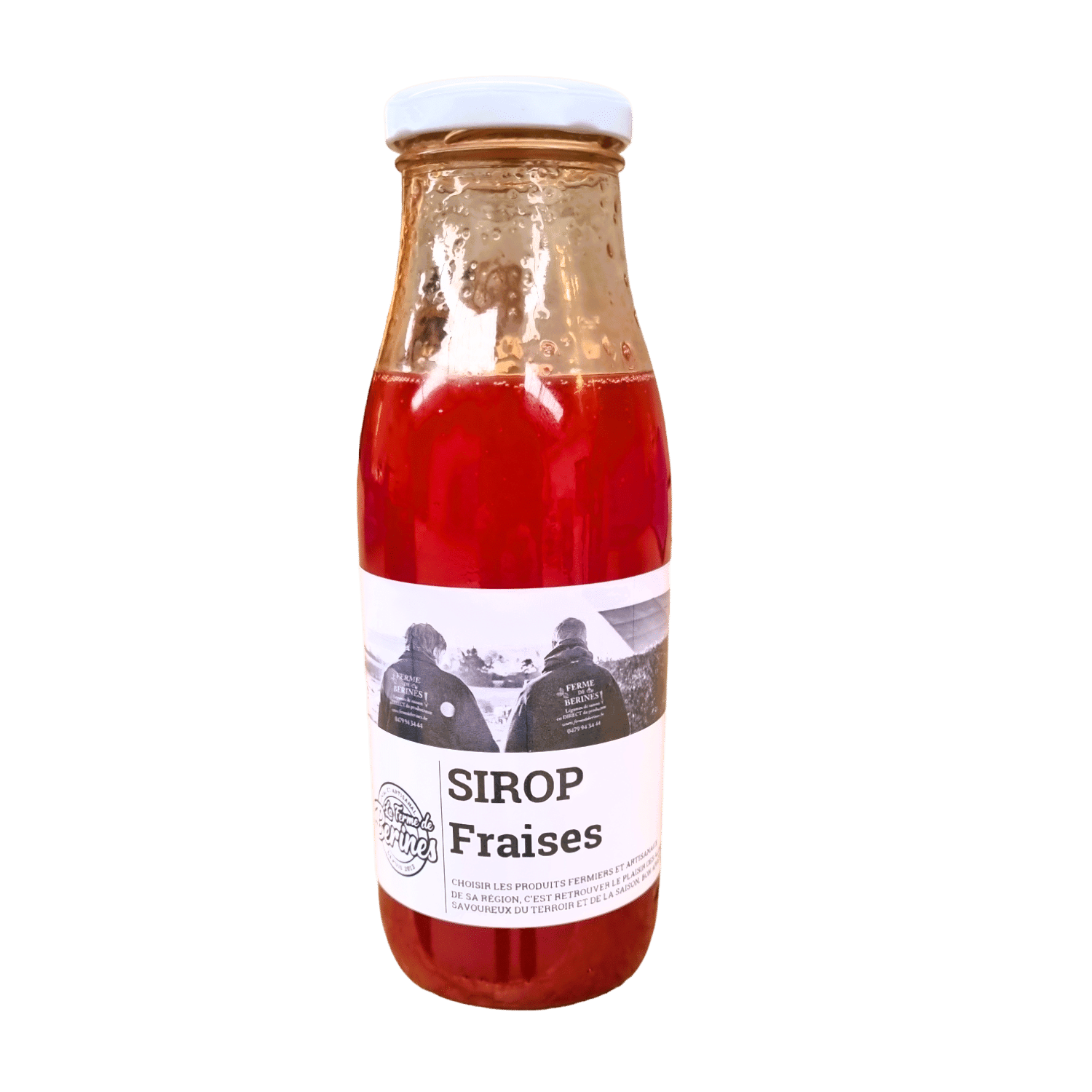 Sirop de fraises