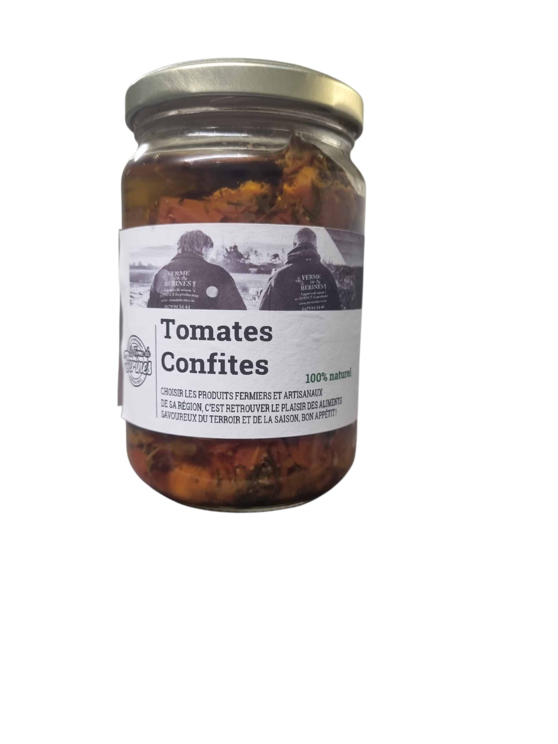 Tomates confites (250 g)