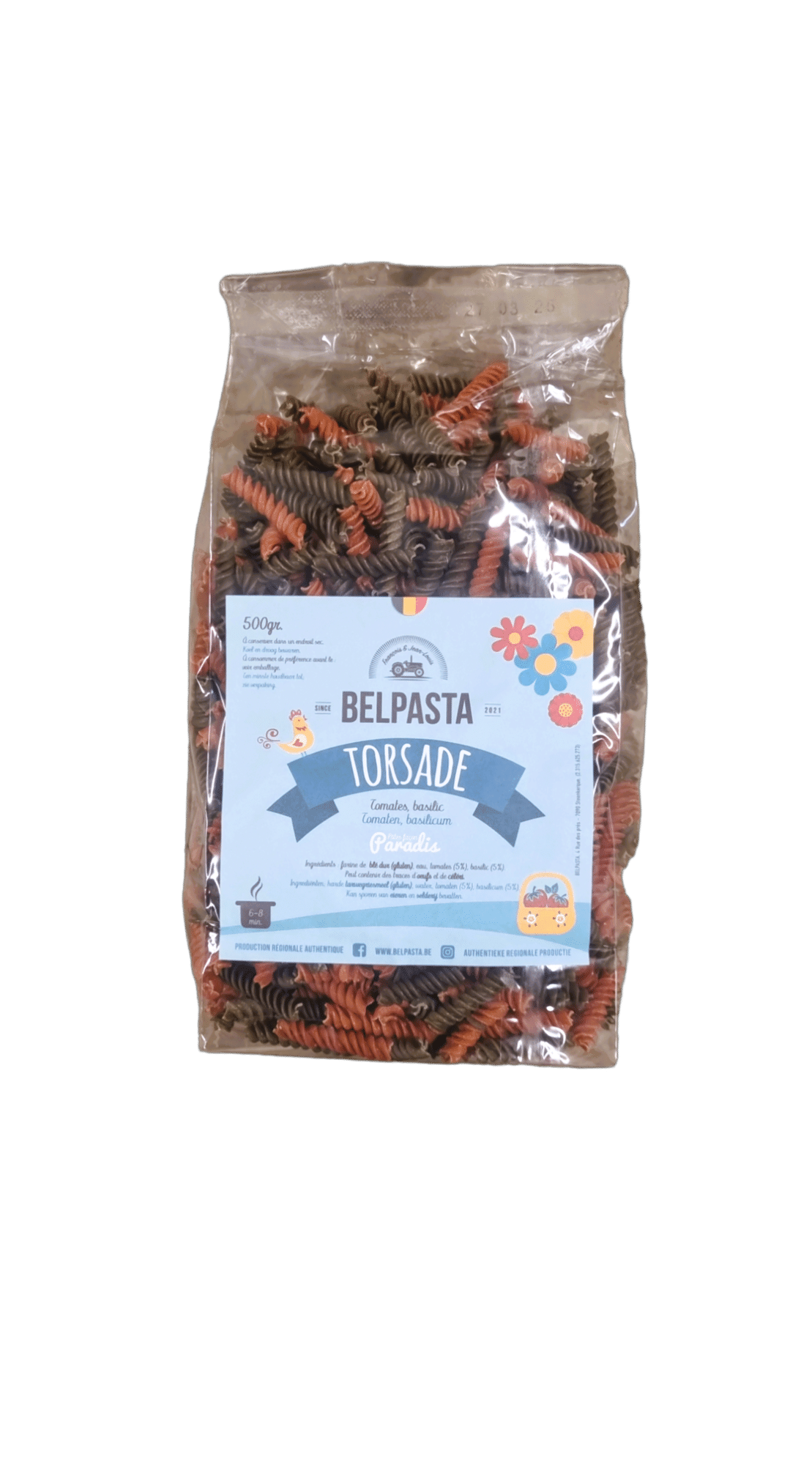 Torsade tomate/basilic